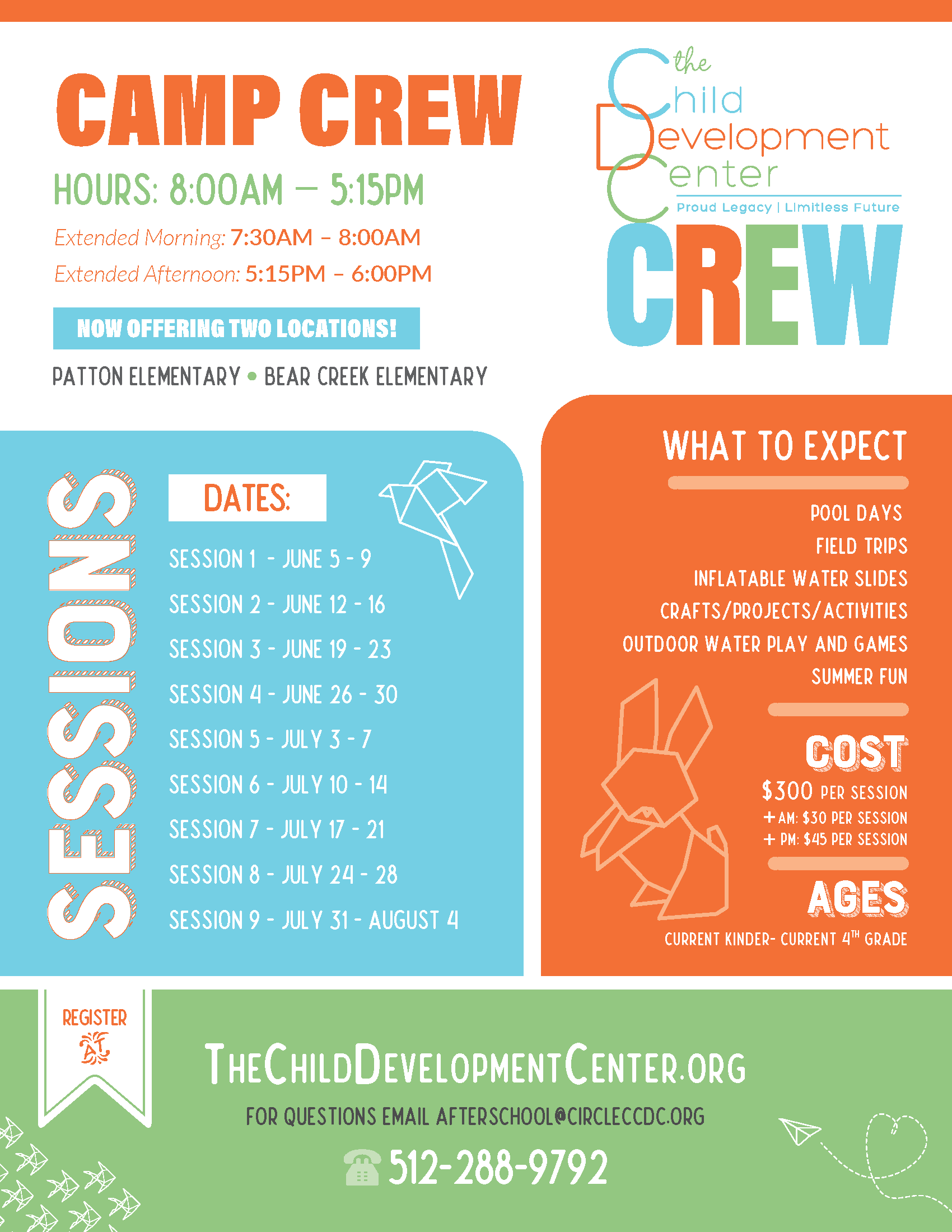 Summer Camps Circle C Child Development Center