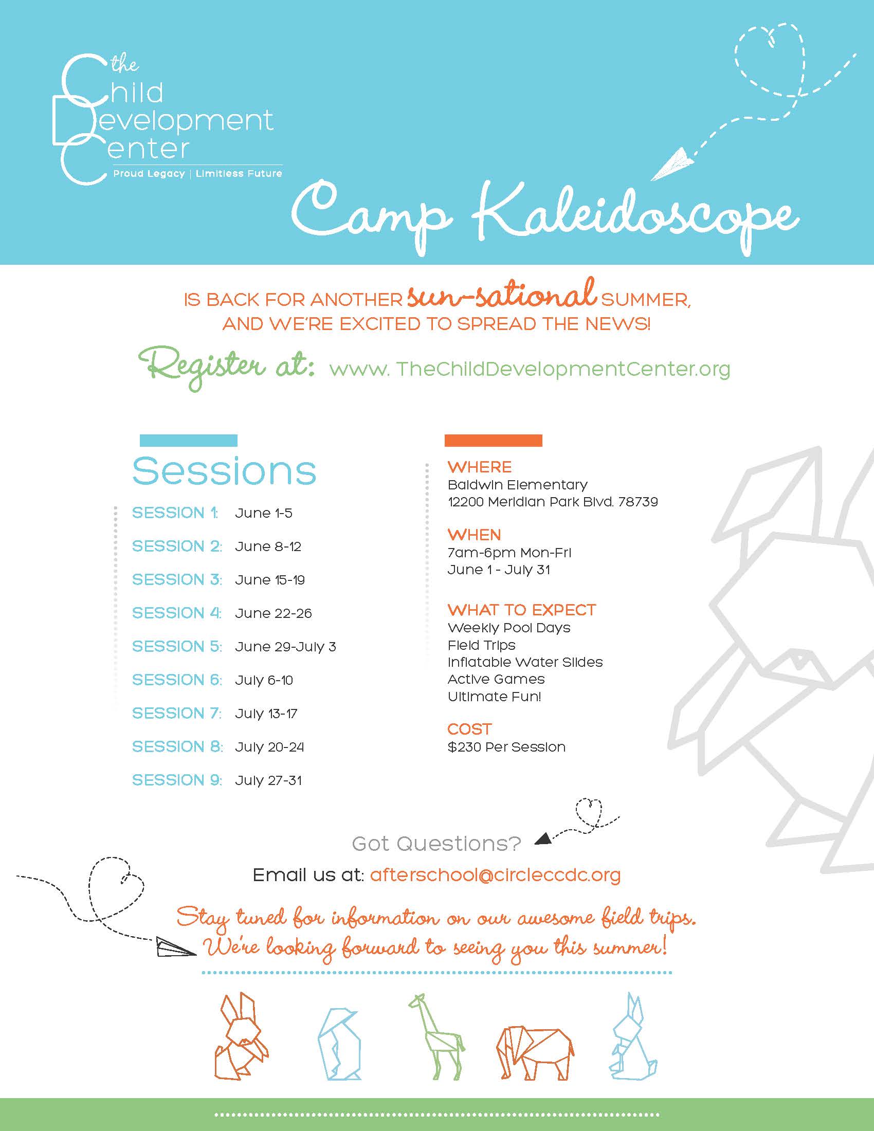 camp kaleidoscope clayton
